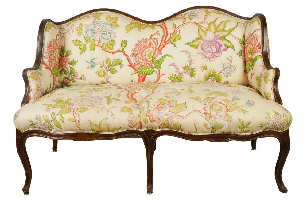 LOUIS XV STYLE CARVED WOOD