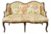 LOUIS XV STYLE CARVED WOOD CAN