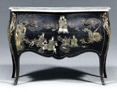 Louis XV style chinoiserie commode,