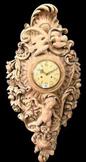LOUIS XV STYLE CLOCKLouis XV S