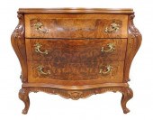 LOUIS XV STYLE COMMODE, BOMBE