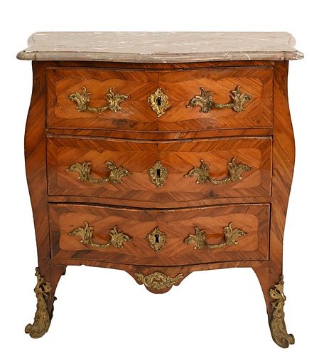LOUIS XV STYLE COMMODE, HAVING