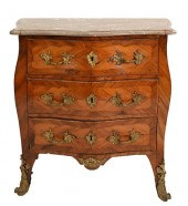 LOUIS XV STYLE COMMODE, HAVING
