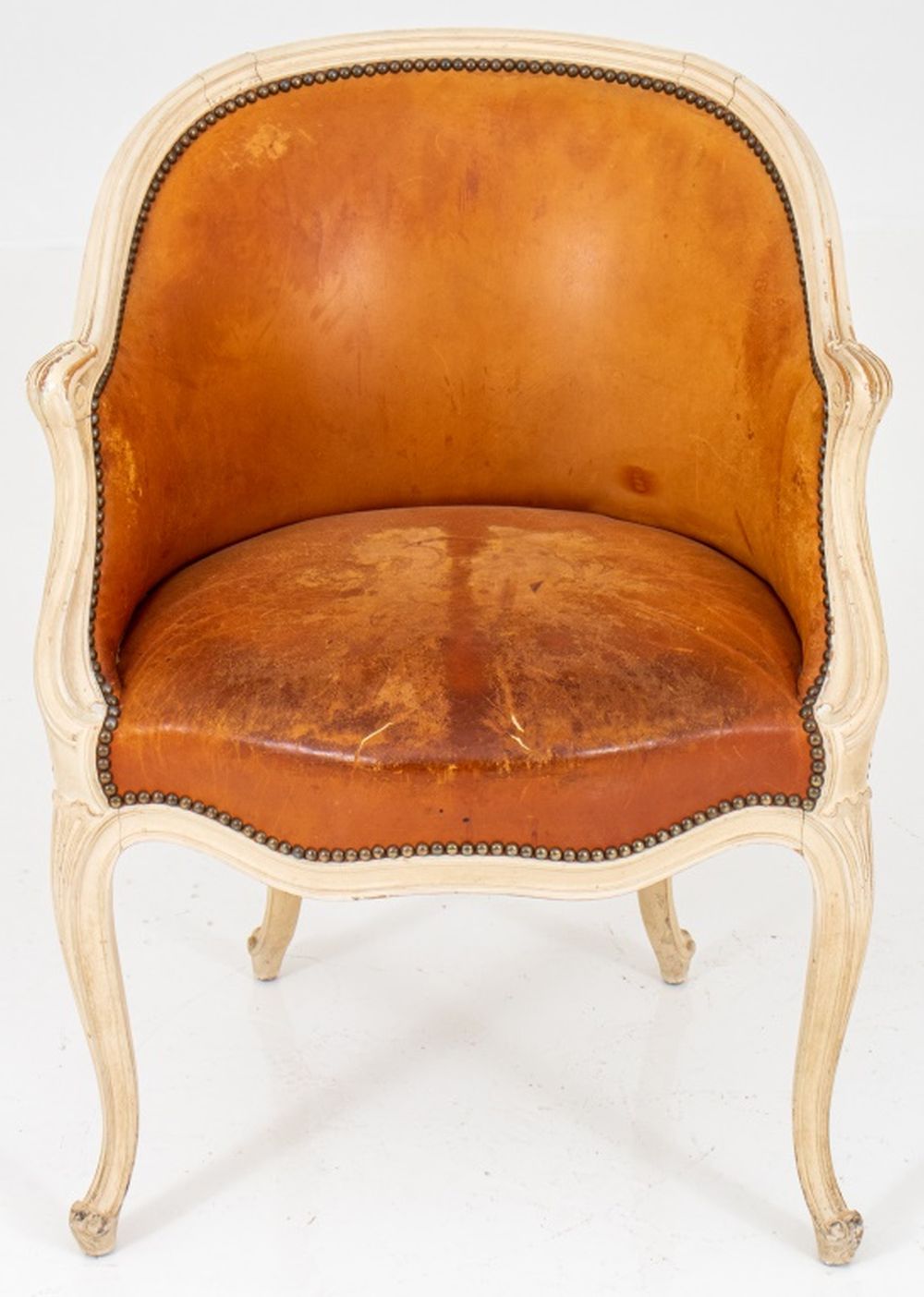 LOUIS XV STYLE CREAM-PAINTED