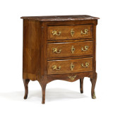 LOUIS XV STYLE DIMINUTIVE MARB