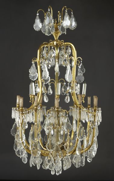Louis XV style dore bronze