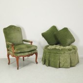 LOUIS XV STYLE FAUTEUIL AND MA