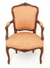 LOUIS XV STYLE FAUTEUIL ARM CH