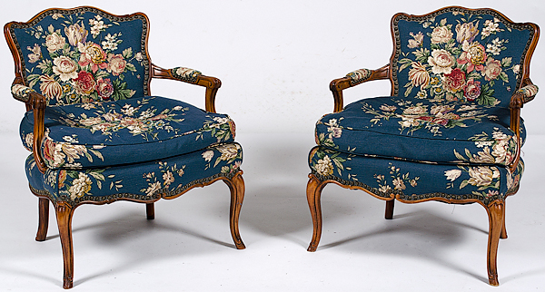 Louis XV-style Fauteuils French