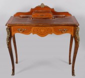 LOUIS XV STYLE FAUX MARQUETRY