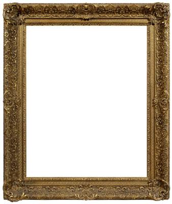 Louis XV style frame, gilt wood and