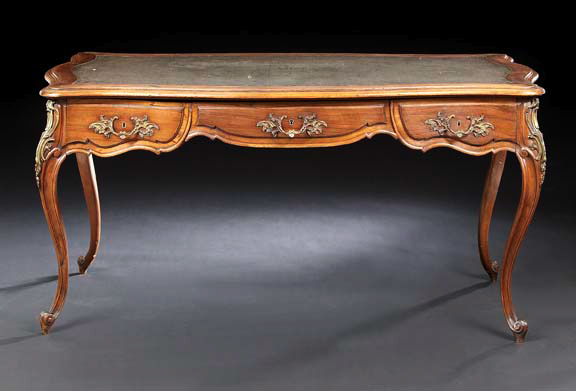 Louis XV-Style Fruitwood Writing