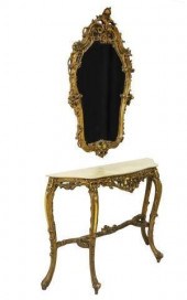 LOUIS XV STYLE GILDED PUTTO MI