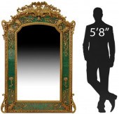LOUIS XV STYLE GILT & FAUX MAL