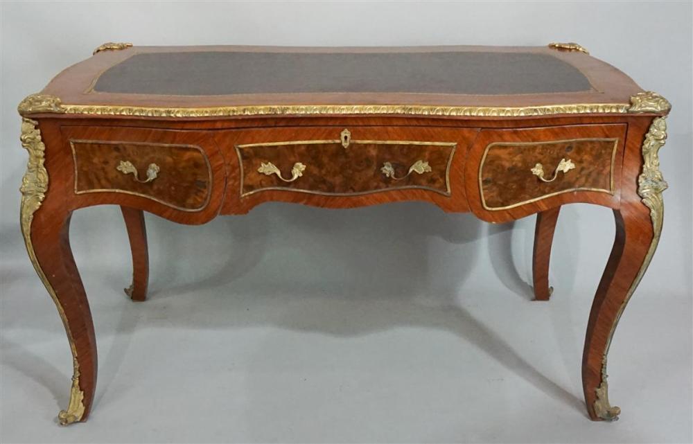 LOUIS XV STYLE GILT-BRASS MOUNTED