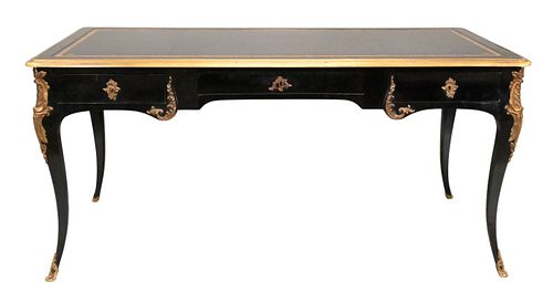 LOUIS XV STYLE GILT-BRASS-MOUNTED