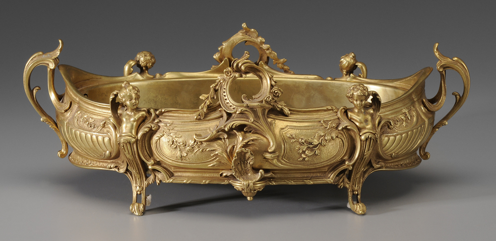 Louis XV Style Gilt Bronze