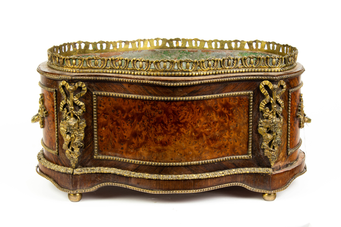 LOUIS XV STYLE GILT BRONZE