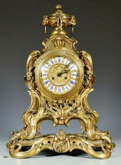LOUIS XV STYLE GILT BRONZE MAN