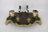 LOUIS XV STYLE GILT BRONZE CHI