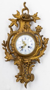 LOUIS XV STYLE GILT BRONZE CAR