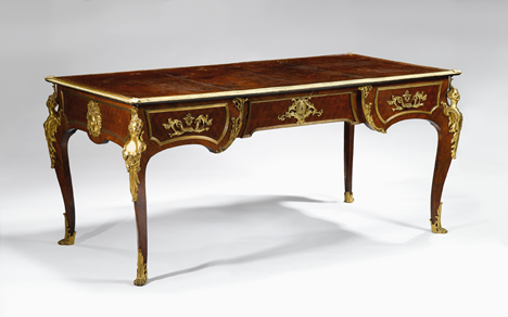 Louis XV style gilt bronze