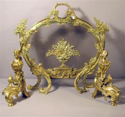 Louis XV style gilt bronze