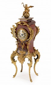 LOUIS XV-STYLE GILT BRONZE-MOU