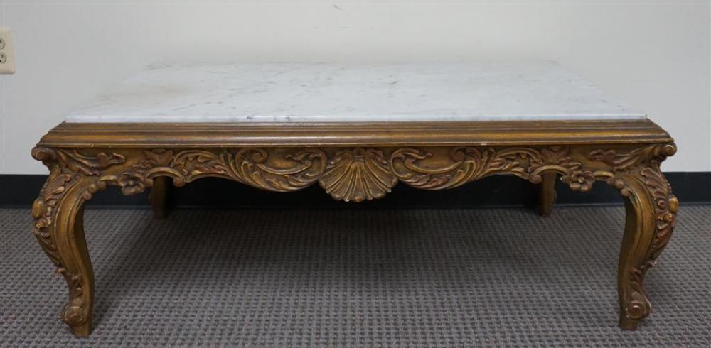 LOUIS XV STYLE GILT DECORATED