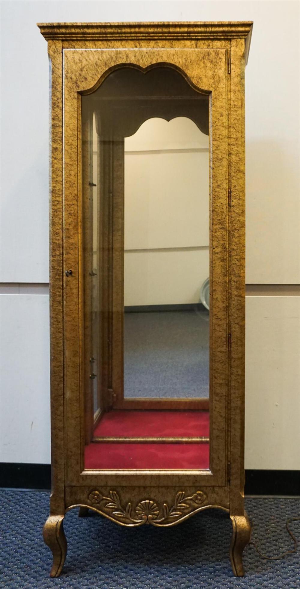LOUIS XV STYLE GILT DECORATED