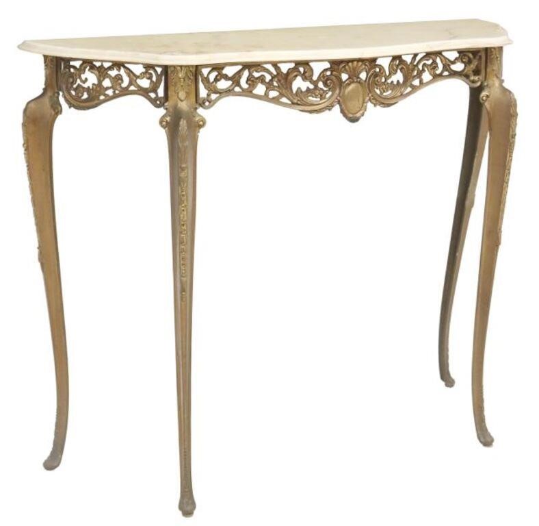 LOUIS XV STYLE GILT METAL &