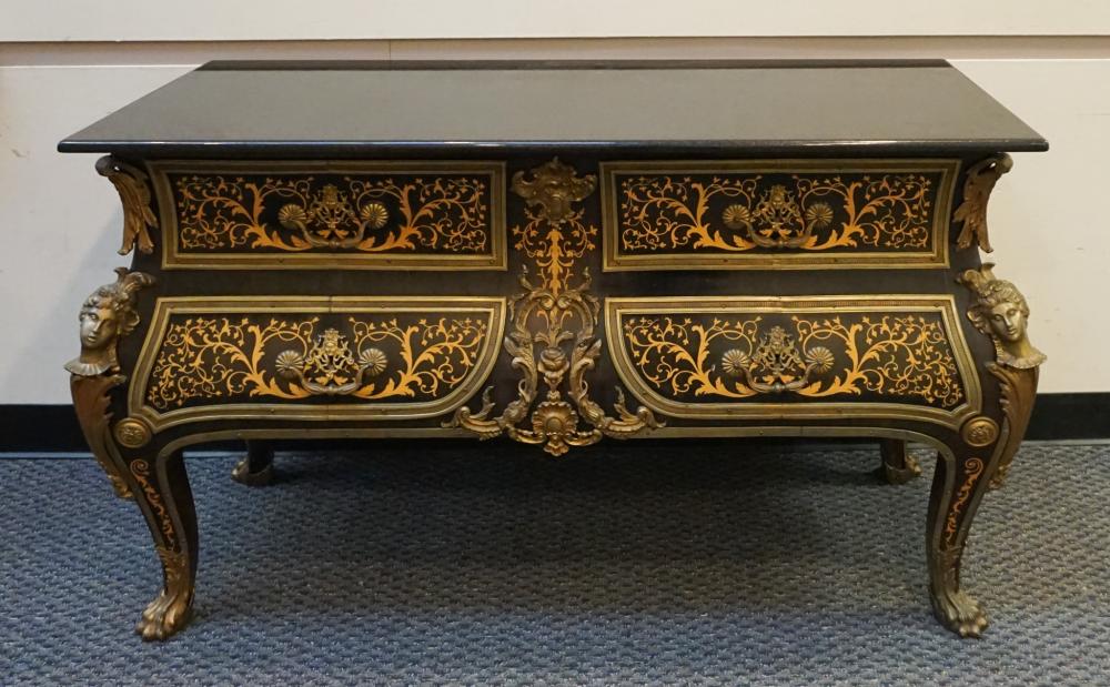LOUIS XV STYLE GILT METAL