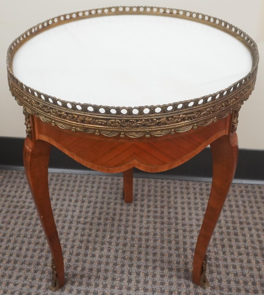 LOUIS XV STYLE GILT METAL MOUNTED