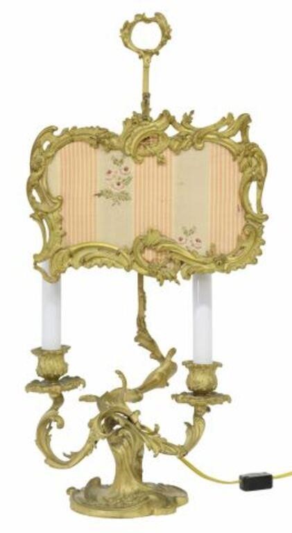 LOUIS XV STYLE GILT METAL