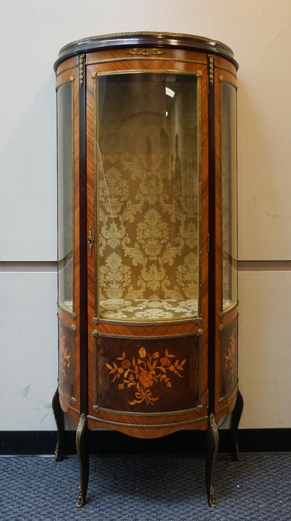 LOUIS XV STYLE GILT METAL AND