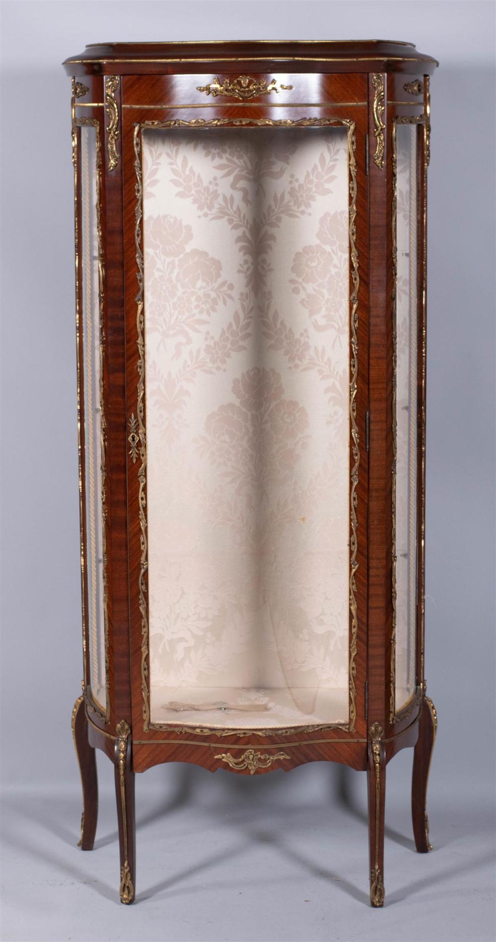 LOUIS XV STYLE GILT METAL MOUNTED