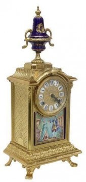 LOUIS XV STYLE GILT METAL MANT