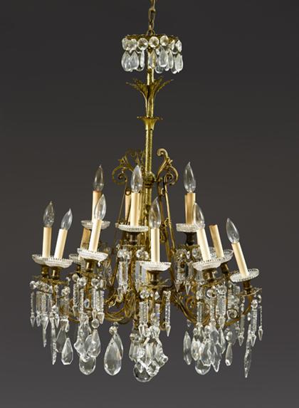 Louis XV style gilt metal