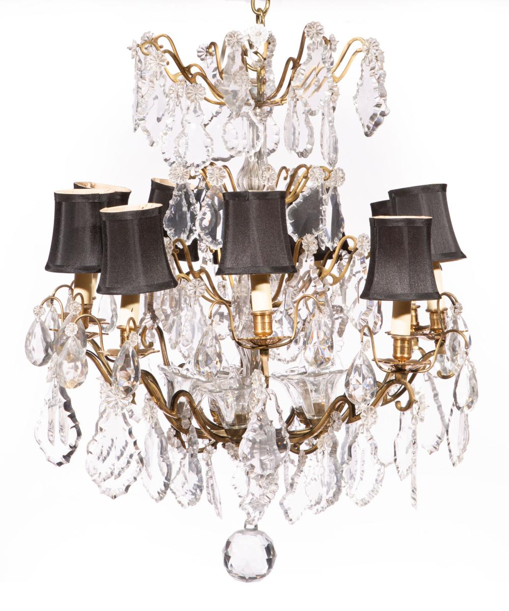 LOUIS XV-STYLE GILT METAL, CUT