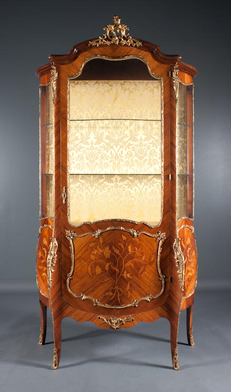 Louis XV style gilt-metal-mounted