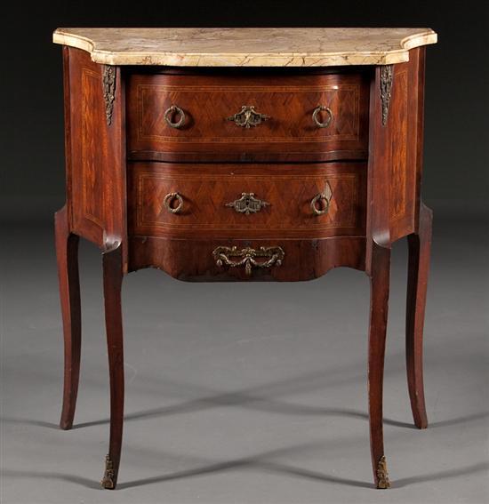Louis XV style gilt-metal-mounted