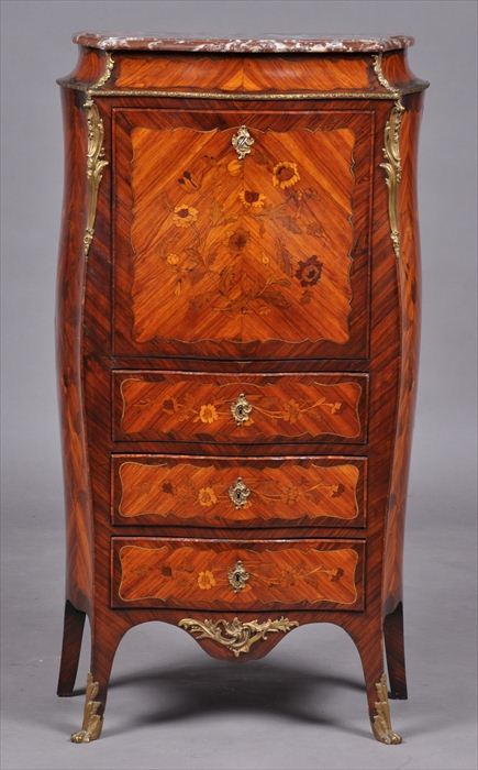 LOUIS XV-STYLE GILT-METAL MOUNTED