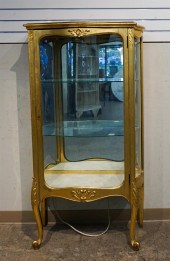 LOUIS XV STYLE GILT PAINTED FR