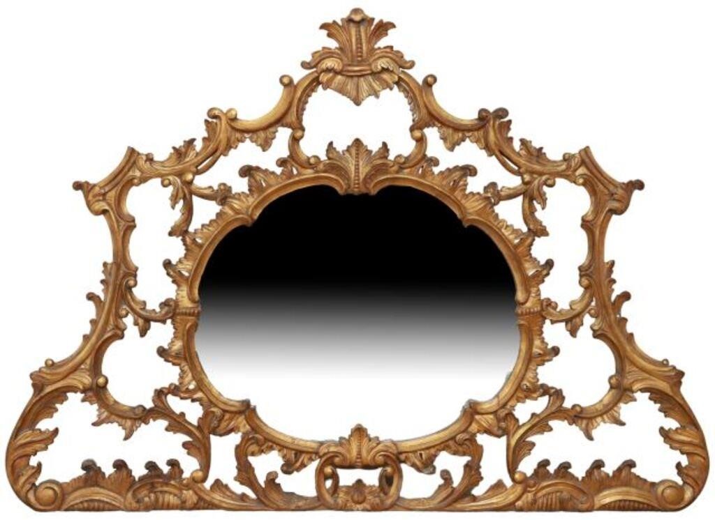 LOUIS XV STYLE GILT PAINTED WOOD