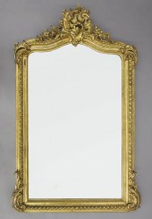 Louis XV style gilt rococo mir