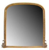 LOUIS XV STYLE GILT WALL MIRRO