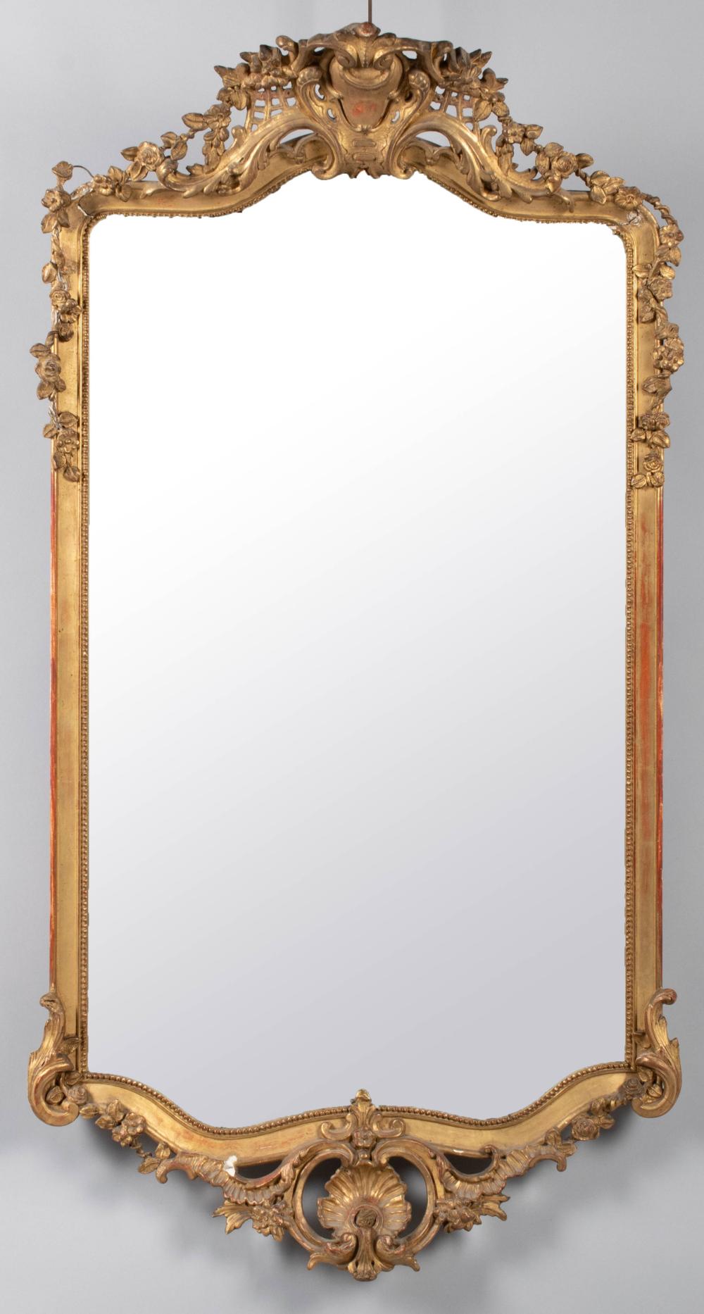 LOUIS XV STYLE GILTWOOD AND