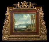 Louis XV-Style Giltwood and Fa
