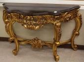 LOUIS XV-STYLE GILTWOOD AND MA