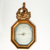 LOUIS XV STYLE GILTWOOD BAROME